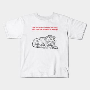 Shakespearean Cats (No.3) Kids T-Shirt